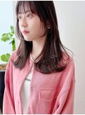 レイヤーカット*顔周りレイヤー*顔周りカット*柔らかベージュ