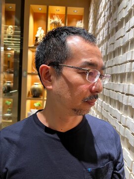 プレミアムバーバー 銀座店(PREMIUM BARBER produce by HIRO GINZA) ショートビジネススタイル