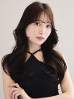 ミンクス渋谷スマートサロン(MINX shibuya smart salon)&nbsp;フルバング 似合わせ イメチェンヘアスタイル ハッシュカット