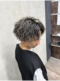 ツイスパ×金メッシュ