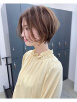ノエ トトン(noe tton)&nbsp;くびれヘア/アプリコットオレンジ/ハイライトカラー/名駅/19