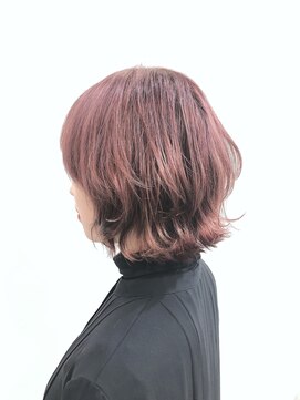 テーラヘアー 大網店(TELA HAIR) ピンクグレー
