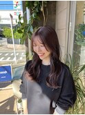 透明感ラベンダーカラー