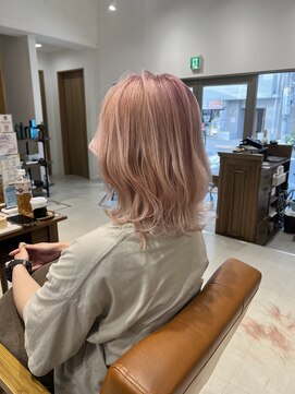 ネイロ 錦糸町(NeiRo) 魅力倍増カールセミディシアーカラーダークアッシュショートヘア