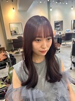 ジル ヘアデザイン ナンバ(JILL Hair Design NAMBA) pinkラベンダー