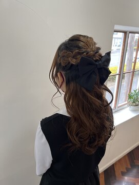 フラム(fulam) ハーフアップ