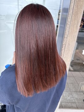 トリニティ(trinity) ブリーチなしカラー×艶髪ブラウン【豊見城・南風原・糸満】