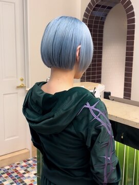 ザスリック 代官山(THE SLICK) ショートぺールブルー