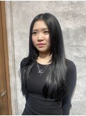 メルティカラーフェミニンロング似合わせカットレイヤーカット