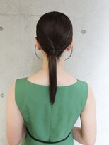 ティエラ 原宿 表参道(Tierra) 【Tierra美侑】気張りすぎないタイトなローポニーアレンジ