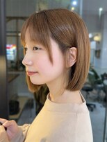 プラネシブヤ(Prune Shibuya) まとまりと抜け感を叶えるタッセルボブ
