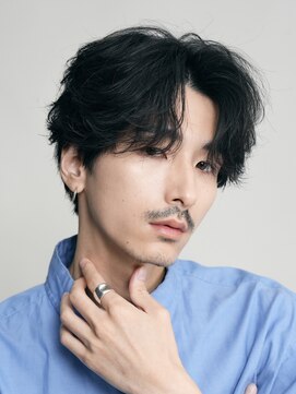 レタッチ バイ フィフス 銀座(RETOUCH by fifth) 銀座フェザーパーマシャドウパーマパーマセンターパートマッシュ