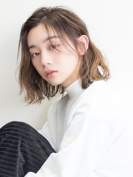 ヒマル 学芸大学(Himaru) イメチェン/バレイヤージュ/切りっぱなしボブ/美髪/学芸大学