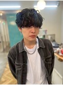 メンズカット☆ニュアンスパーマサーフカール波打ちパーマ☆韓国