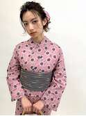 浴衣ヘア