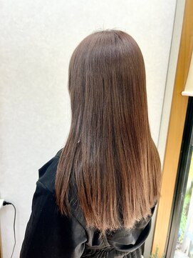 ビューティー サロン カワチ 中庄団地本店(Beauty Salon KAWACHI) レッドブラウン