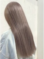 オルバイマグ(oru by mag)&nbsp;大人可愛いシアーグレージュ◎ブリーチなしストレートロング