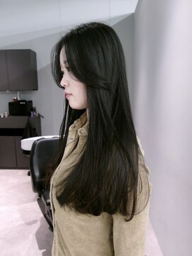 黒髪/髪質改善トリートメント/レイヤー