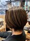 美容室 オハナ(Ohana)の写真/もう横顔に妥協しない。奥行きとフォルムにこだわった「極上ショート」で、洗練された大人シルエットに。