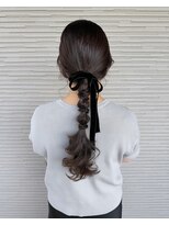 ロンドブルーム 天神大名店(Lond Bloom)&nbsp;暗めカラー/ブリーチなしカラー/ヘアアレンジ/福岡/天神/20代