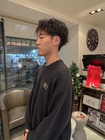 ヘアーエスクールフェイス(hair S. COEUR face) メンズカット/シャドウパーマ/枚方美容室/大阪美容室