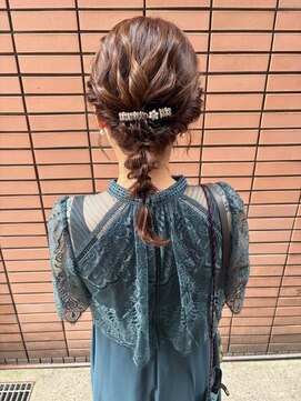 ビーハイブアヴェダ PARCO2店(BEHIVE AVEDA) お呼ばれヘアセット