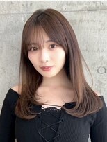 ディーエックス ウエスト(Dxxxx WEST)&nbsp;大人くびれヘア［韓国/顔周り/レイヤーカット/イルミナカラー］1