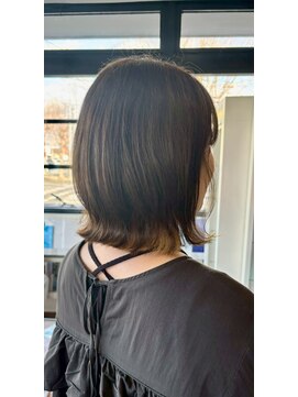 ヘアショップエヌアンドエー 久喜店(hairshop N&A) 20代30代におすすめ小顔見せくびれレイヤー外はねボブディ