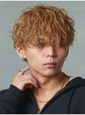 ダブルカラー/ツイストパーマ/スパイラルパーマ/men's