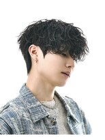 アストラ(ASTRA)&nbsp;MEN’S HAIR/波巻きツイストスパイラル/リバースセンターパート