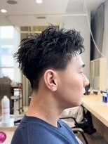 メンズヘアフェイス(Men's hair FACE。) 刈り上げスパイキーショート/メンズ短髪
