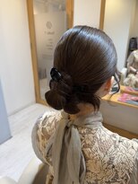 ヘアコレクション アンジュ(Hair collection Unge) タイトシニオン×カチモリヘアセット