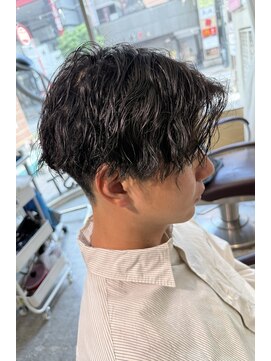 ローウェ オム 立川(LOUWE HOMME) ツイストスパイラルパーマ_ku-ta._.