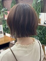 ガーデン 小山店(garden)&nbsp;宇都宮顔まわりレイヤーカットブリーチなしダブルカラー髪質改善