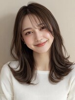 カノエ(canoe)&nbsp;くびれ巻き レイヤーカット 顔周りレイヤー 20代【赤坂大濠】