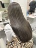 【ダメージ気になる方ケア】カラー+髪質再生バイカルテトリートメント ￥14750