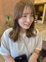 ナチュレジャパン(nature JAPAN) 透明感ミントベージュ× 白髪ぼかしカラー