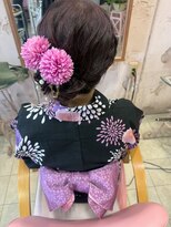 ミーネピンク 行徳(Miene Pink)&nbsp;ヘアアレンジ＊まとめ髪＊浴衣着付☆_Pink行徳駅 妙典駅 浦安駅