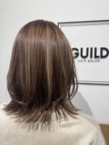 ギルド 東久留米店(GUILD)&nbsp;ミディアムレイヤーで軽やかな抜け感