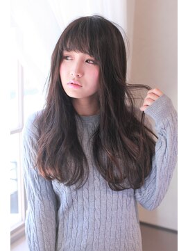 シレーナ ヘアーリゾート(Sirena Hair Resort) ネイビーアッシュ・ロング