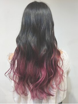 グッデイ ヘアー(GOOD DAY HAIR) 【GOOD DAY HAIR】《ラベンダーピンク×グラデーション》 下北沢