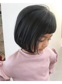 キッズカット　キッズヘア　ボブ　キッズヘア女の子　二子玉川