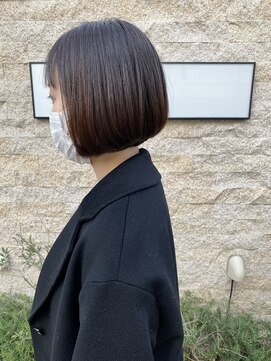 レオニード 表参道(LEONID) ショートボブヘア　ショートパーマ　　最上