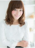 愛され小顔♪前髪カールくせ毛風ふわミディh越谷20代30代40代!