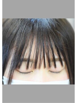 ベルナ(BELUNA) ストレートシースルーバング☆