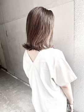 ヘアーアンドアトリエ マール(Hair&Atelier Marl) 【Marl】フォギーベージュ×バレイヤージュカラー