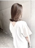 【Marl】フォギーベージュ×バレイヤージュカラー