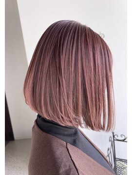 ルーム(Room) ボブ/ピンクベージュ