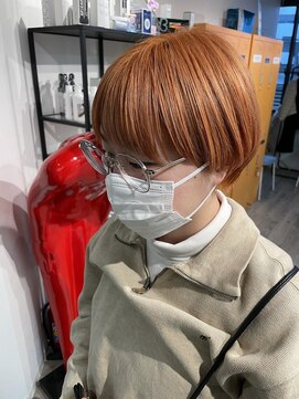 コワファーストナガサキシャンプーボーイ(COIFF1RST NAGASAKI SHAMPOO BOY) アプリコットオレンジ