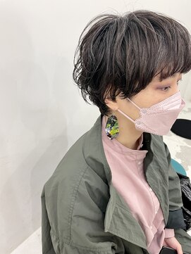 エンドリンク(endlink) 白髪を生かしたマッシュウルフ